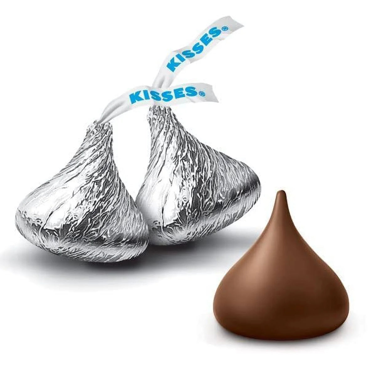 Milk Chocolate Candy in Silver Foil - 4 Pound N699618
