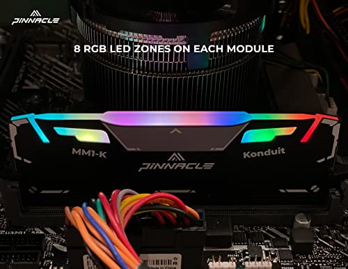 16GB Kit (2x8GB) DDR4 3600MHz PC4-28800 CL18-22-22-42 1.35V Black RAM V1861