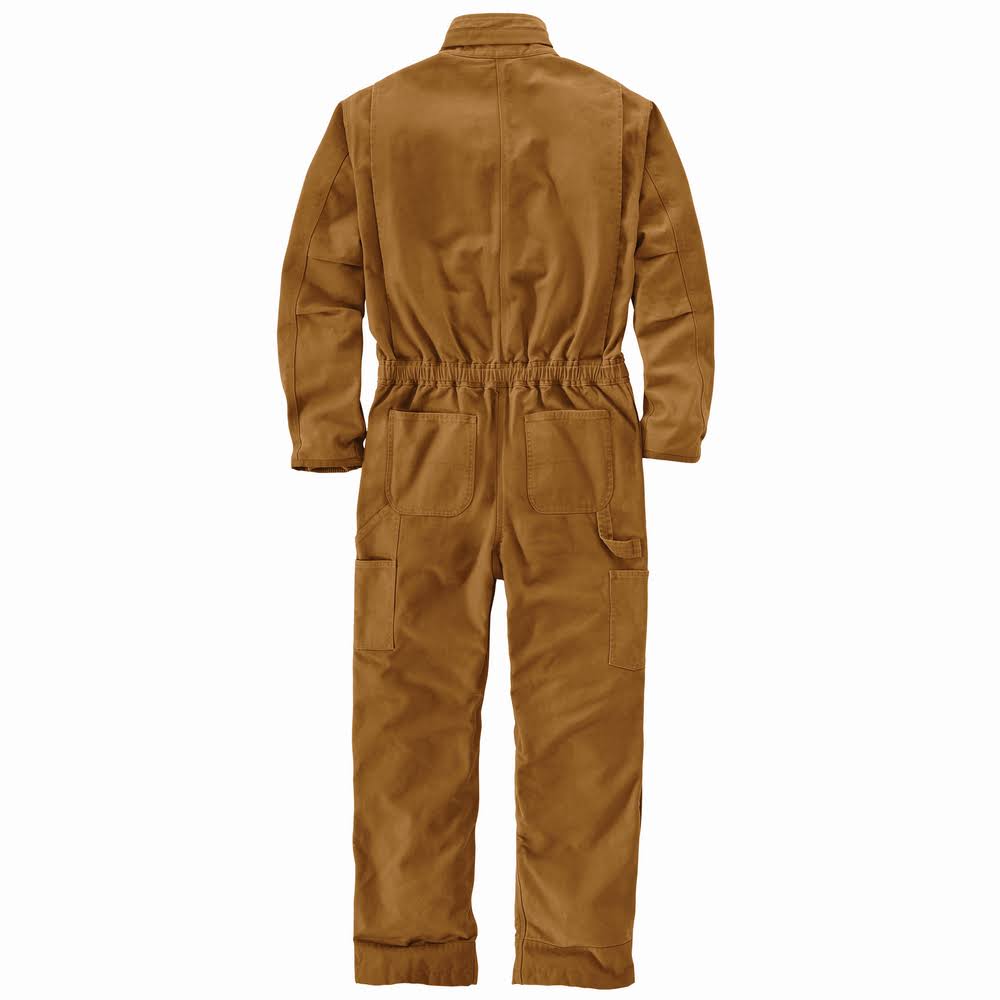 Brown Insulated Coverall Q237301