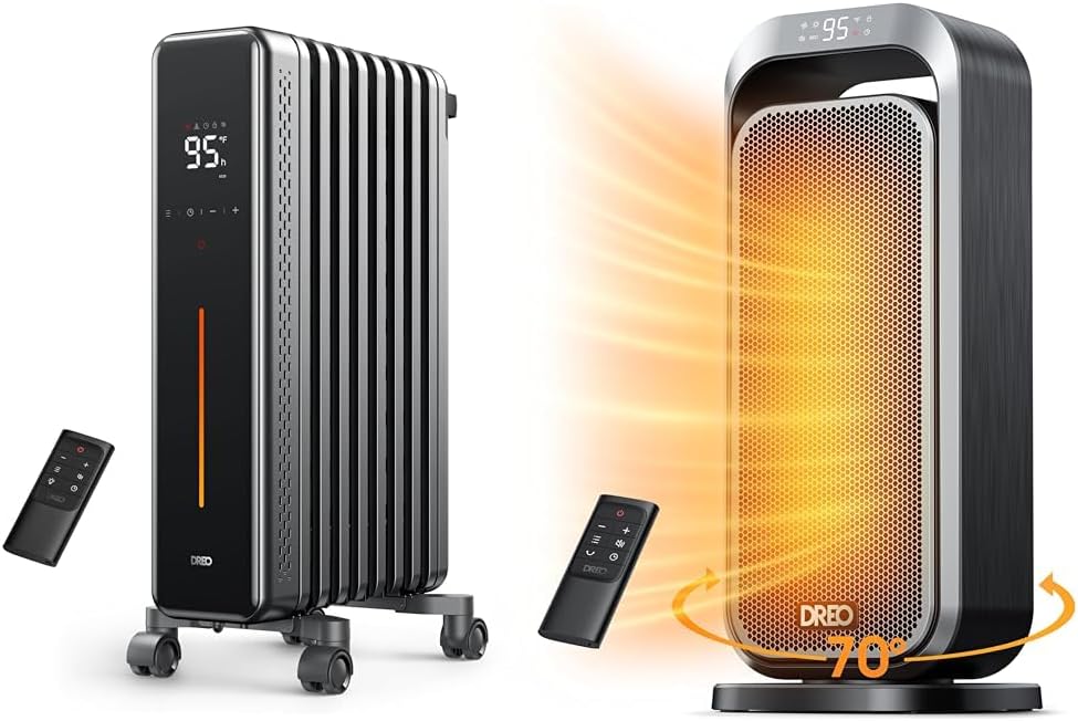 1500W Radiator Heater with Remote Control B75610