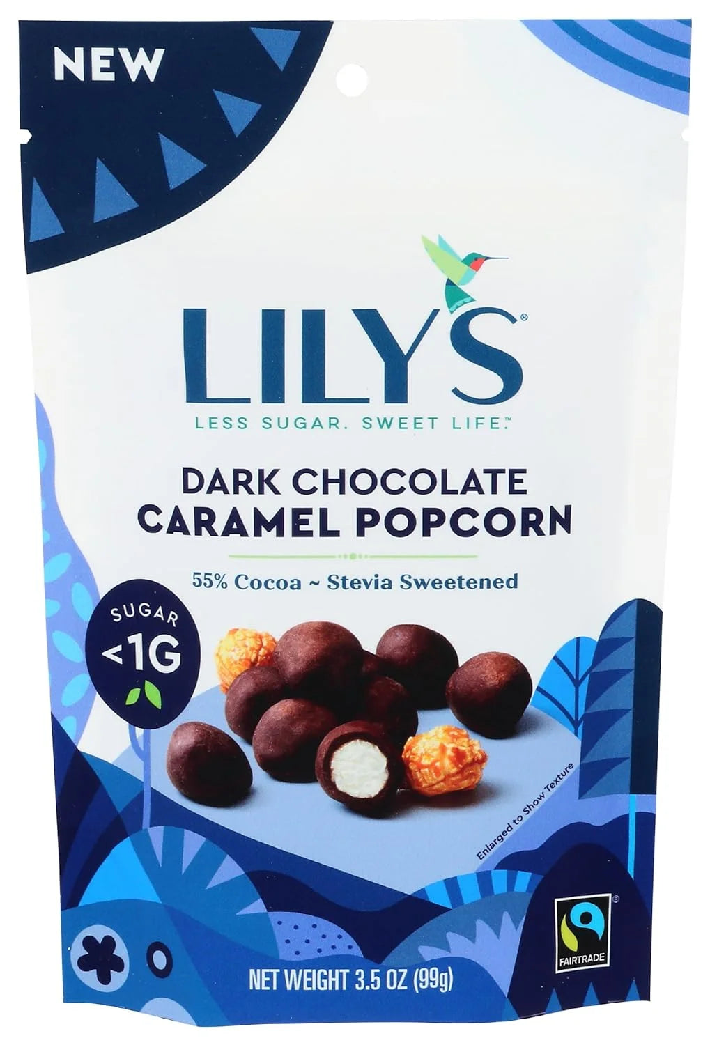 Dark Chocolate Caramel Popcorn, 3.5 Ounce M9098