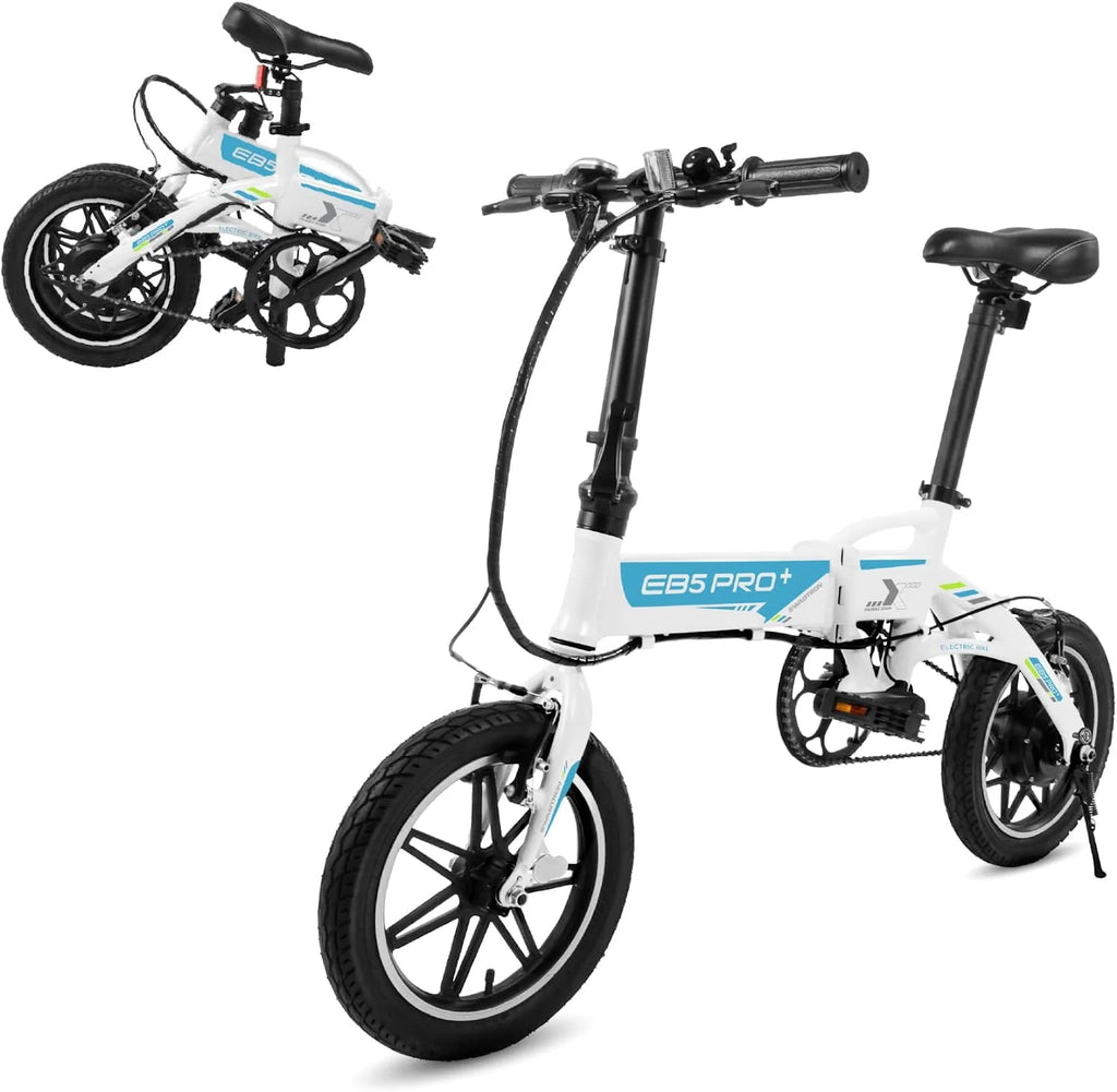 Lightweight Aluminum Folding Electric Bike with Pedals S27188