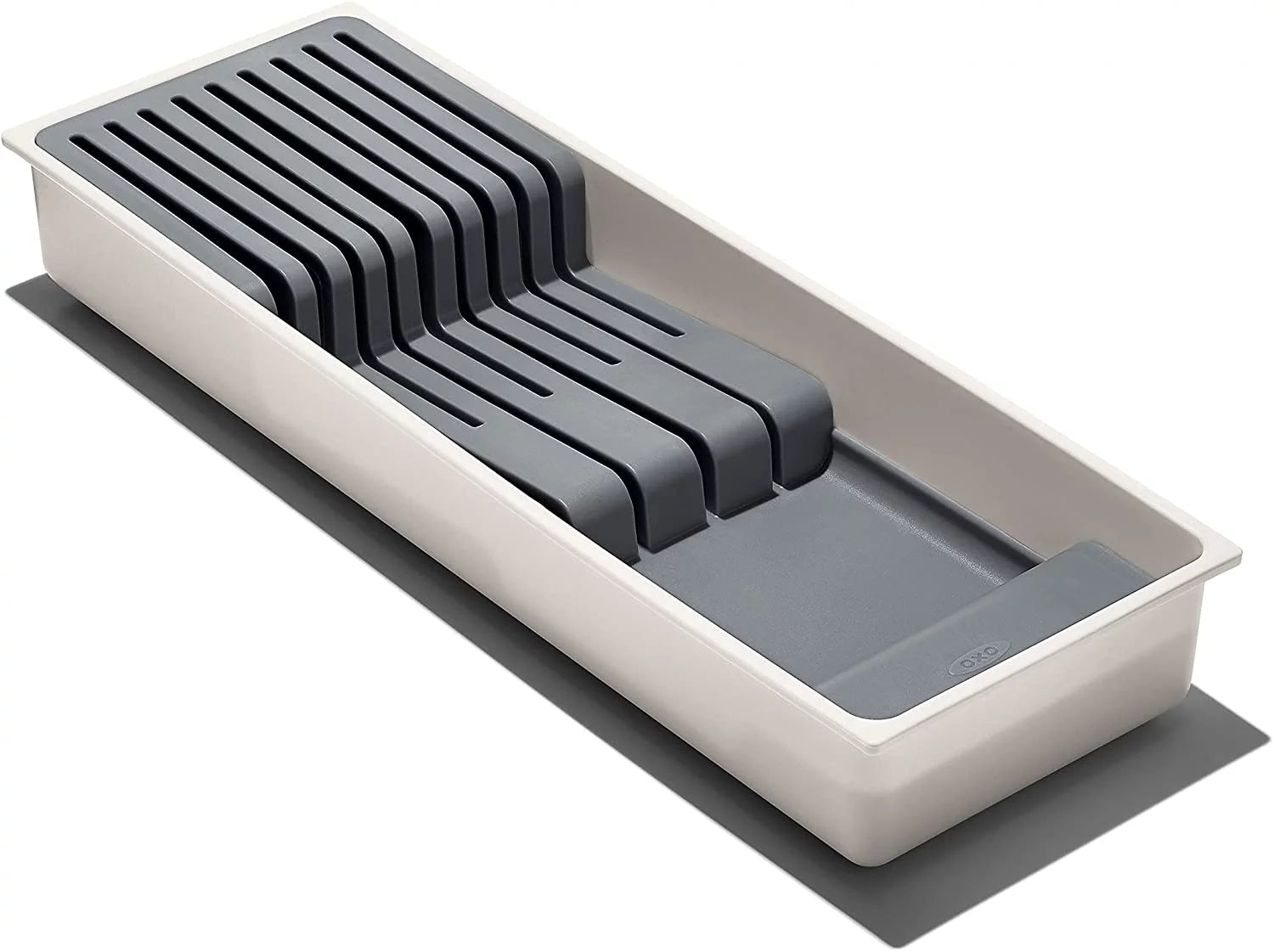 Compact Knife Drawer Organizer White L732471