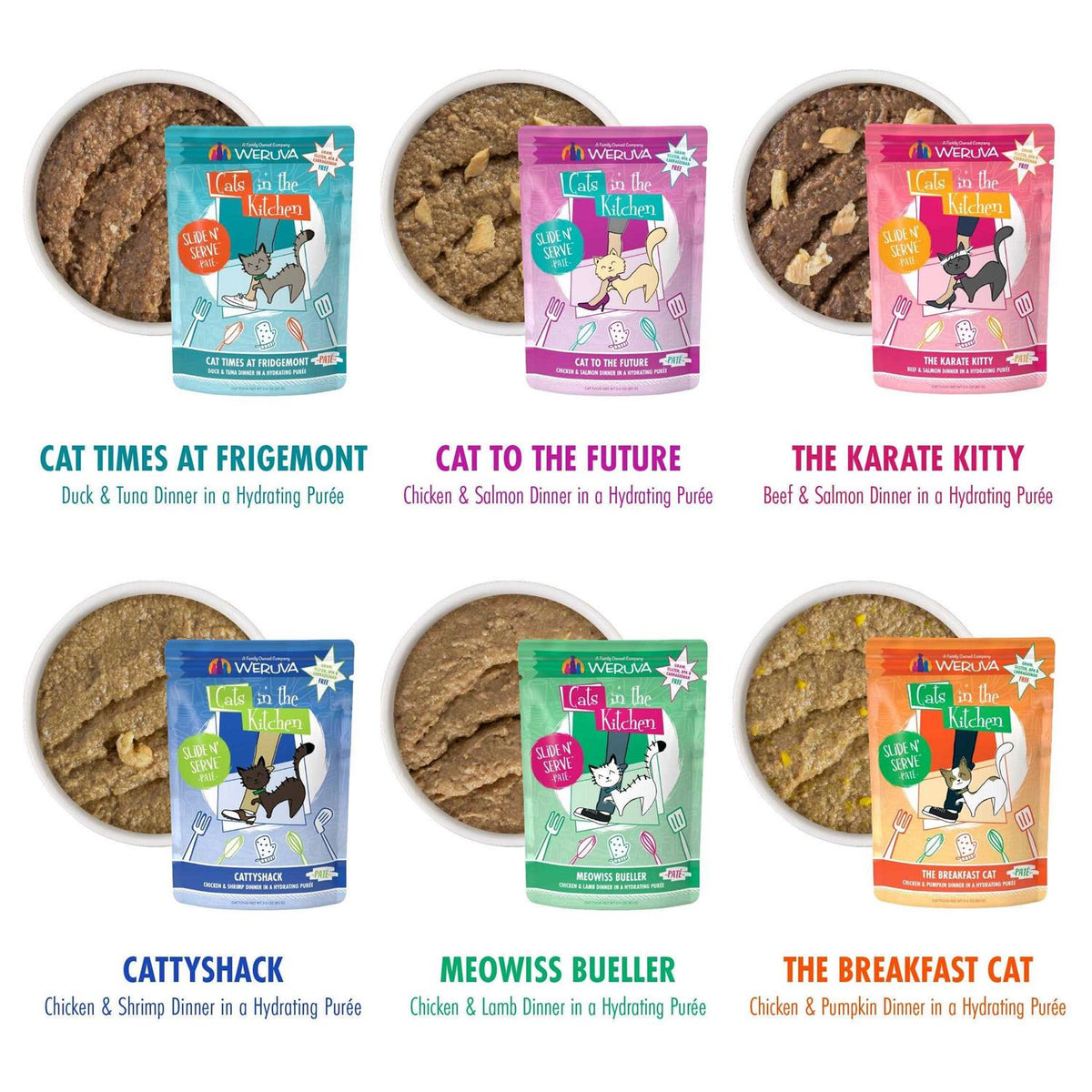 Variety Cat Food Pouches R679840
