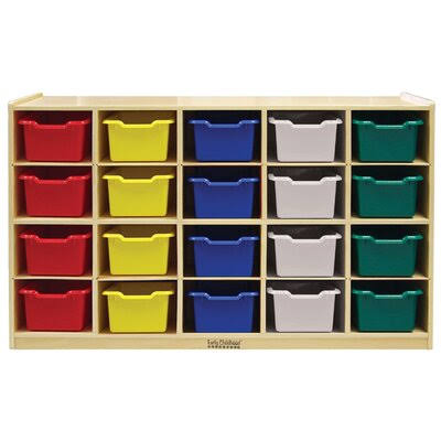 Assorted 20 Compartment Cabinet R144