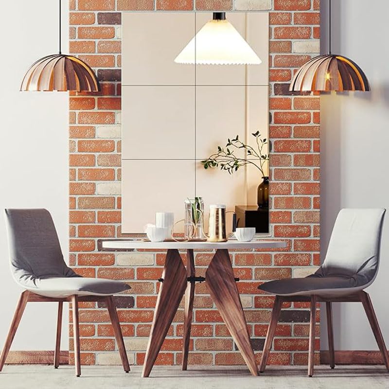 20x20cm Self Adhesive Flexible Mirror Sheet U349342