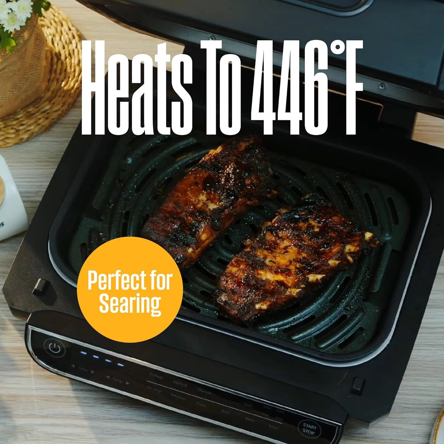 7 in 1 Air Grill - Black I6418