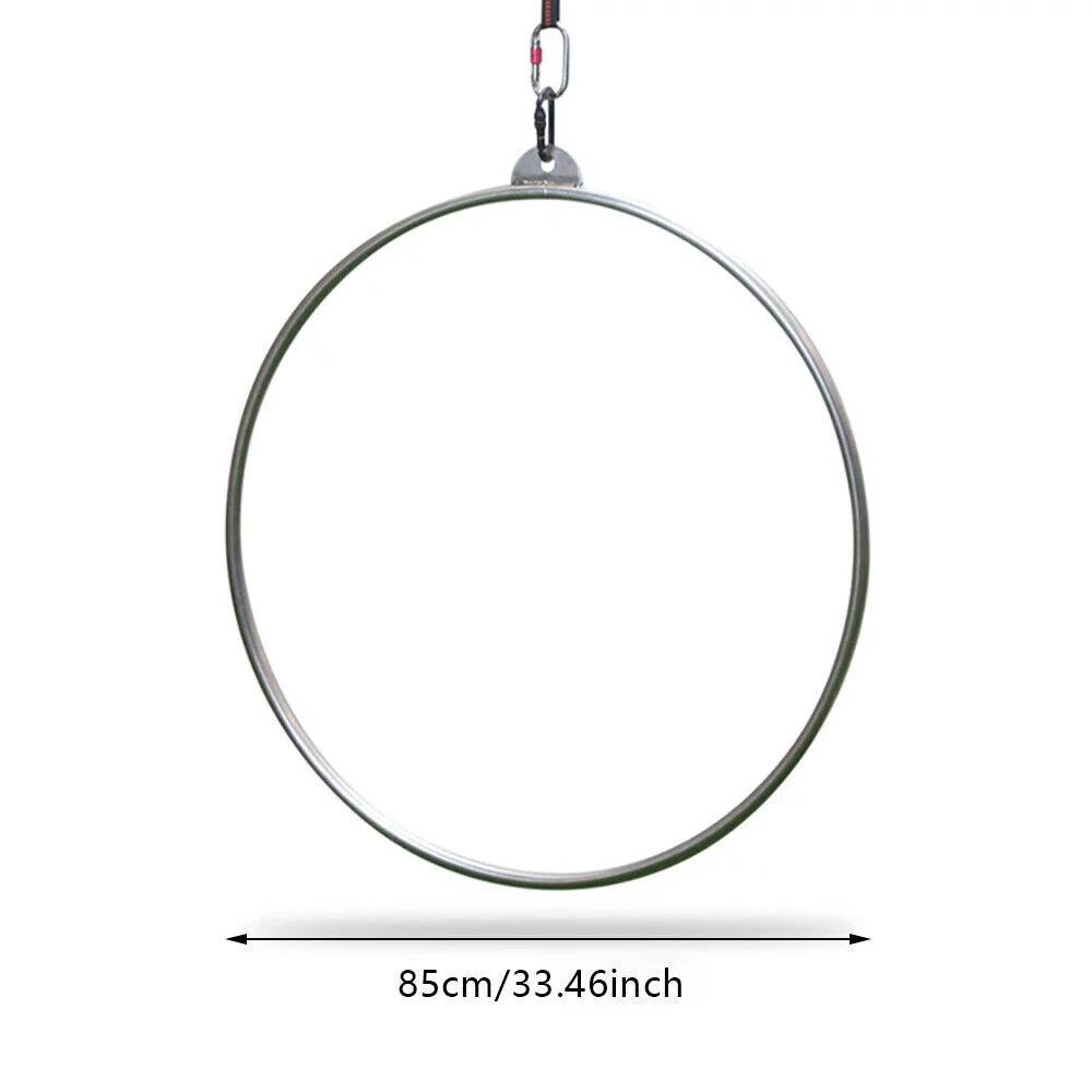 33.5" Yoga Ring Aerial Lyra Hoop Gymnastic Equipment I250249