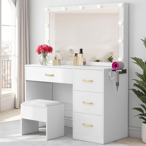 Vanity Desk with Lights B1201