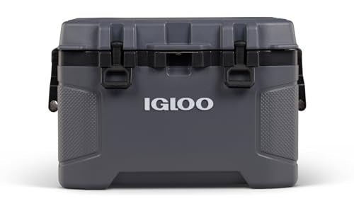 52Qt Wheeled Cooler Insulated Hard Shell Ice Chest T7159