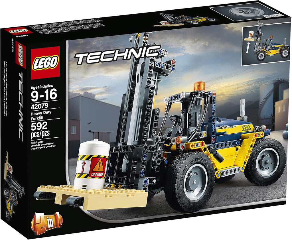 Heavy Duty Forklift Building Kit (592 Pieces) V15416