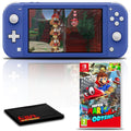 Blue Gaming Console Bundle with Super Mario Odyssey J697