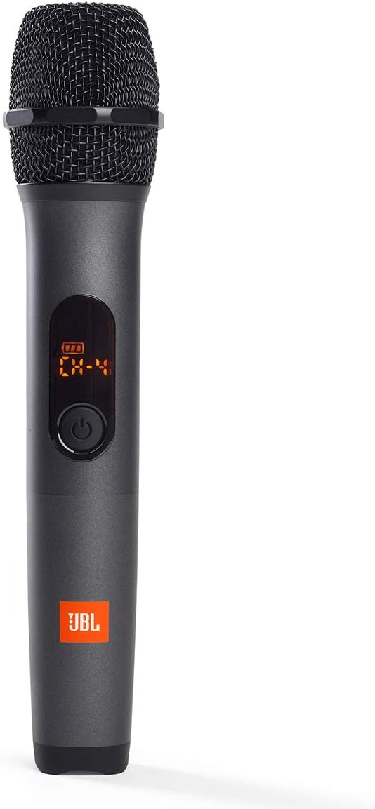 Black Wireless Two Microphone System with Dual-Channel Receiver Z643