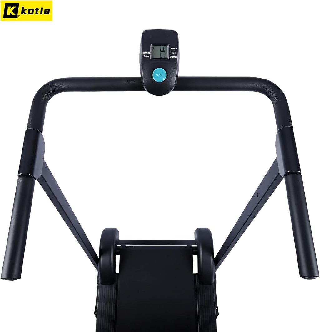 Manual Treadmill Non Electric with 10° Incline Small Foldable A91321