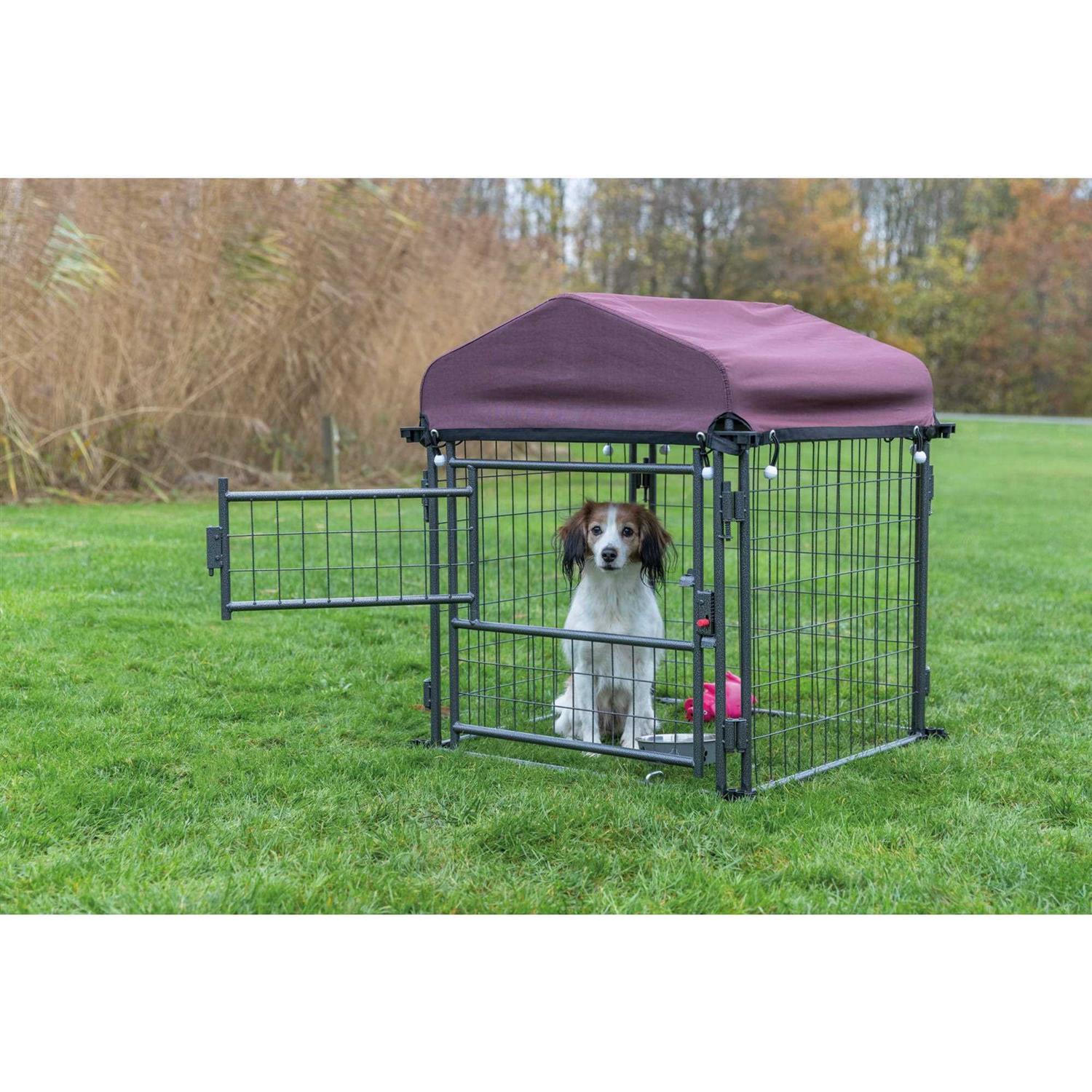 Outdoor Dog Kennel with Cover R6920