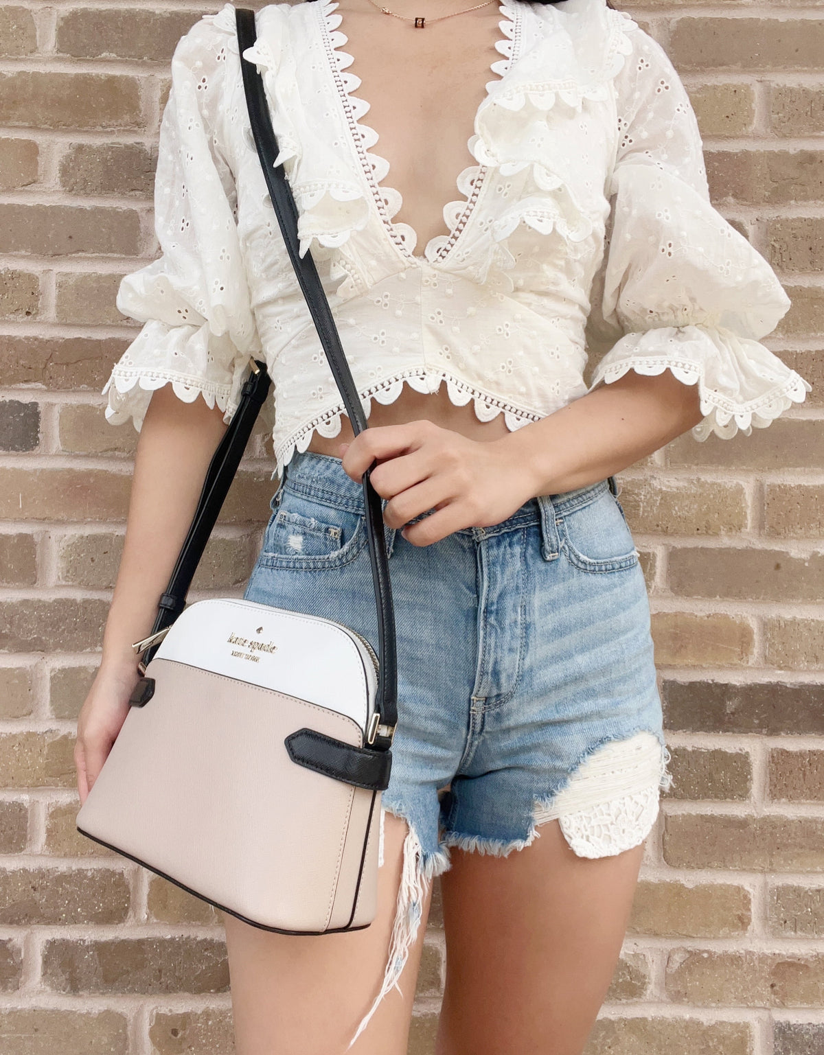 Warm Beige Multi Crossbody Bag E58317