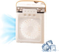 Mini Air Cooler Portable Air Conditioner Evaporative Air Cooler Cordless Desktop Cooling Fan I244254