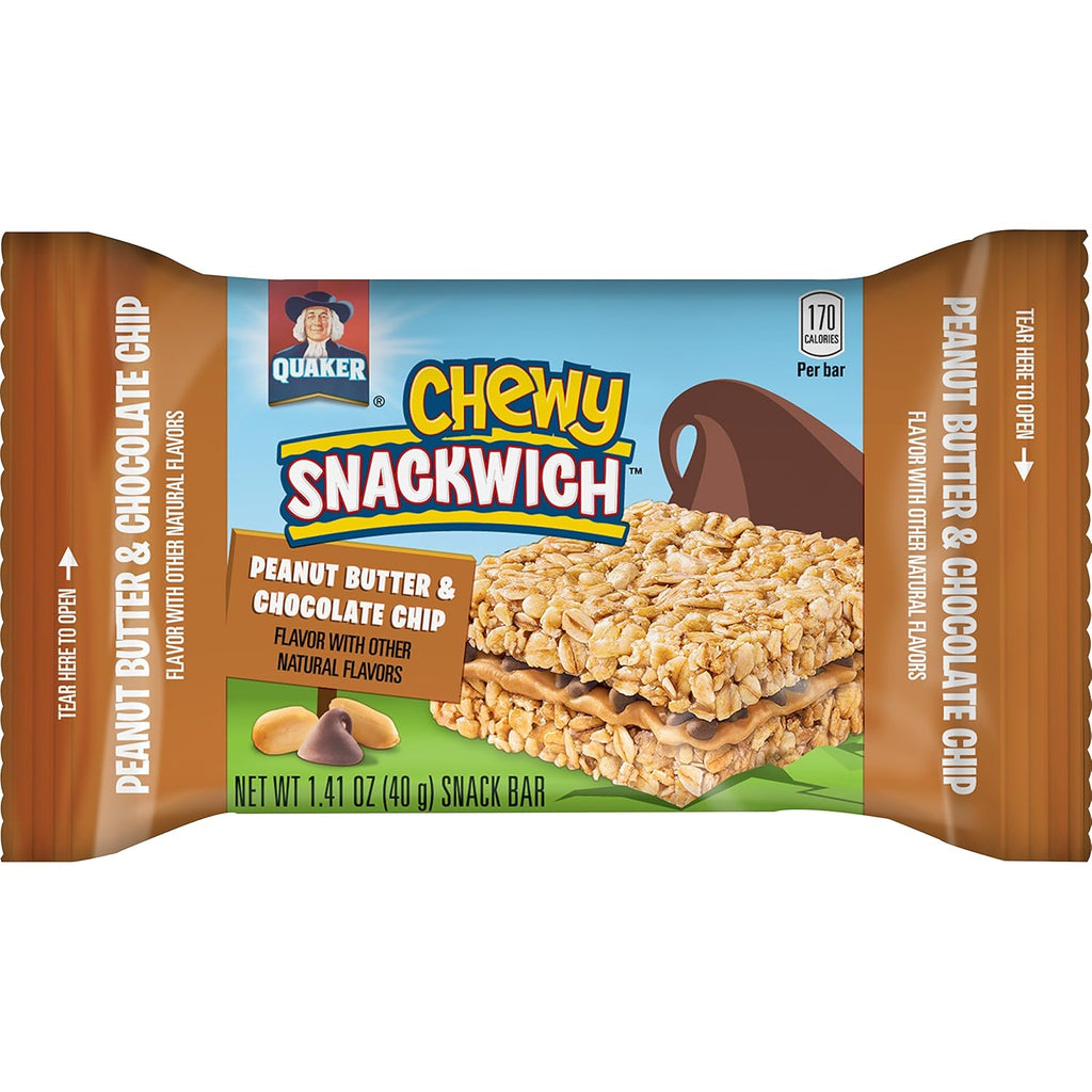 50 Count Variety Box of Chips, Snacks, and Chewy Bars K547472