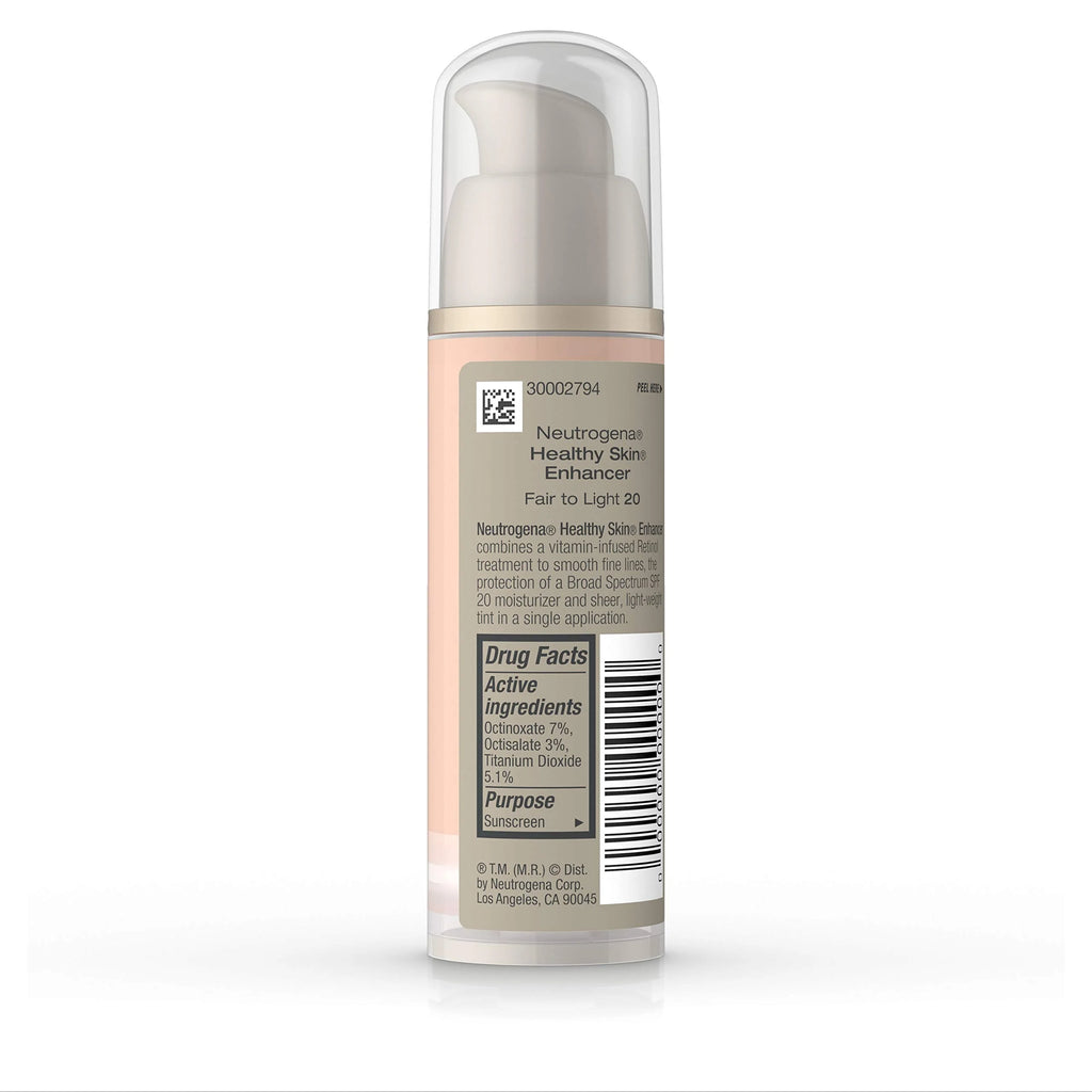 Fair To Light 20 Face Tint With Retinol & Broad Spectrum Spf 20 Sunscreen, 1 Fl. Oz Z282747