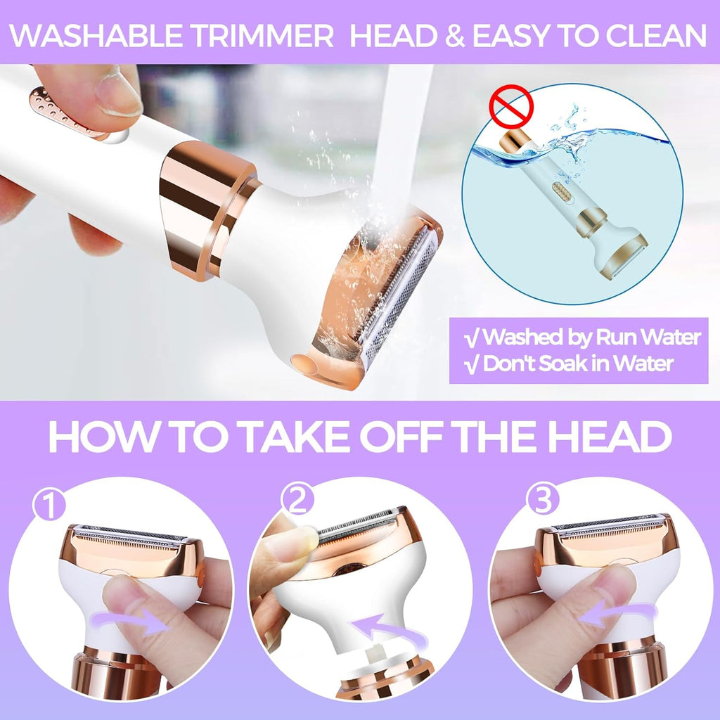 4 in 1 Rechargeable Electric Razor for Women G579