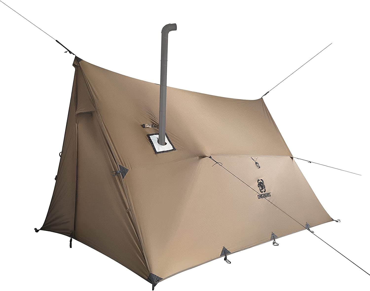 Hammock Hot Tent with Stove Jack, Waterproof Camping Tarp, PU3000mm 4 Season Tent V563