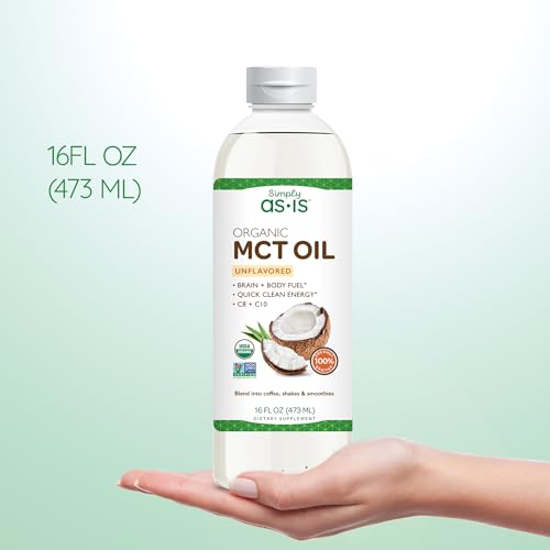 Organic MCT Oil C8 & C10 Unflavored 40 fl oz N466170