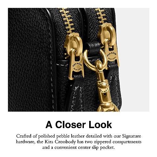 Polished Pebble Leather Crossbody R5725