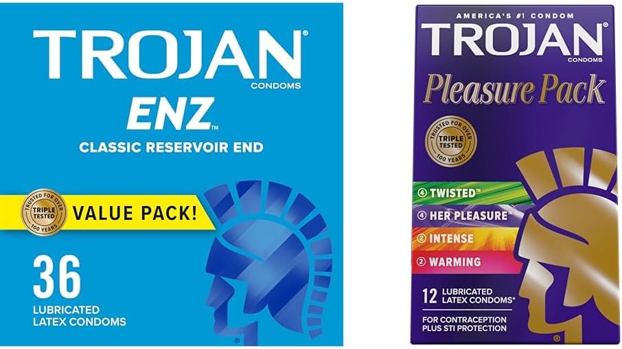 36 Count Lubricated Latex Condoms E916