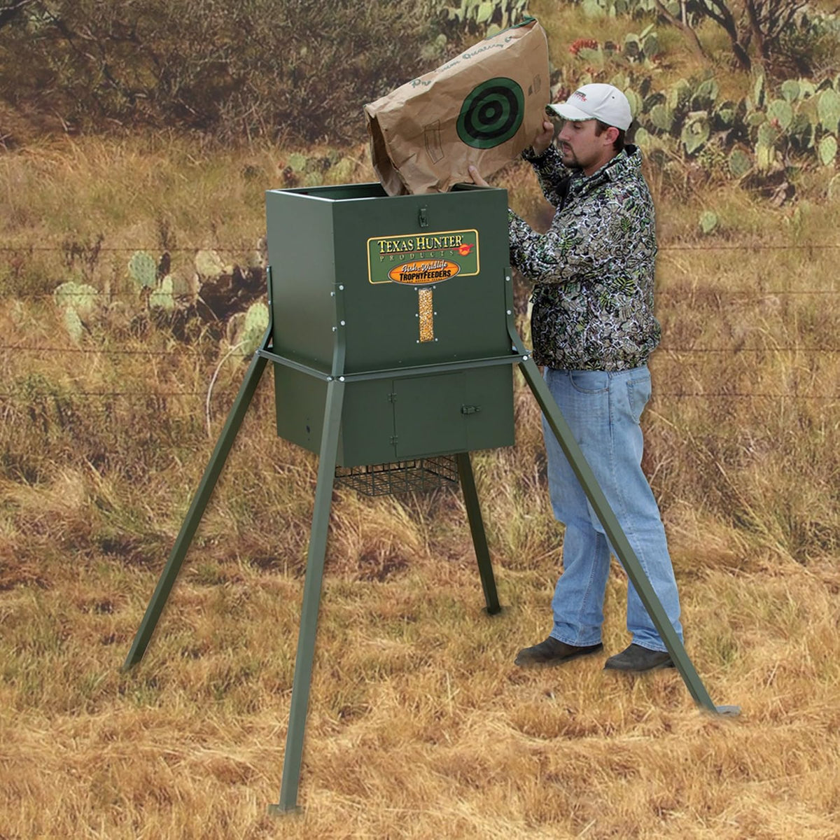 300 lb. Corn Capacity Wildlife Feeder S48360