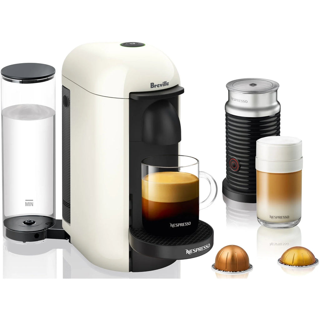 White Coffee and Espresso Maker with Milk Frother T9090