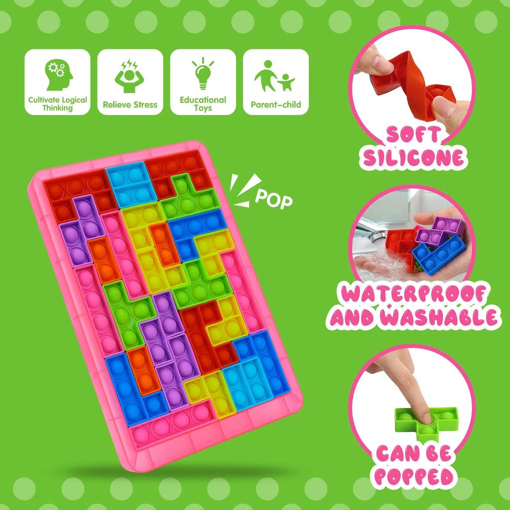 Fidget Toy Set Jigsaw Puzzle for Kids Age 3-8 U866603