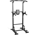 Pull Up Bar Dip Station Power Tower Multi-Function Home Gym Strength Training Fitness Equipment 450LBS C6185