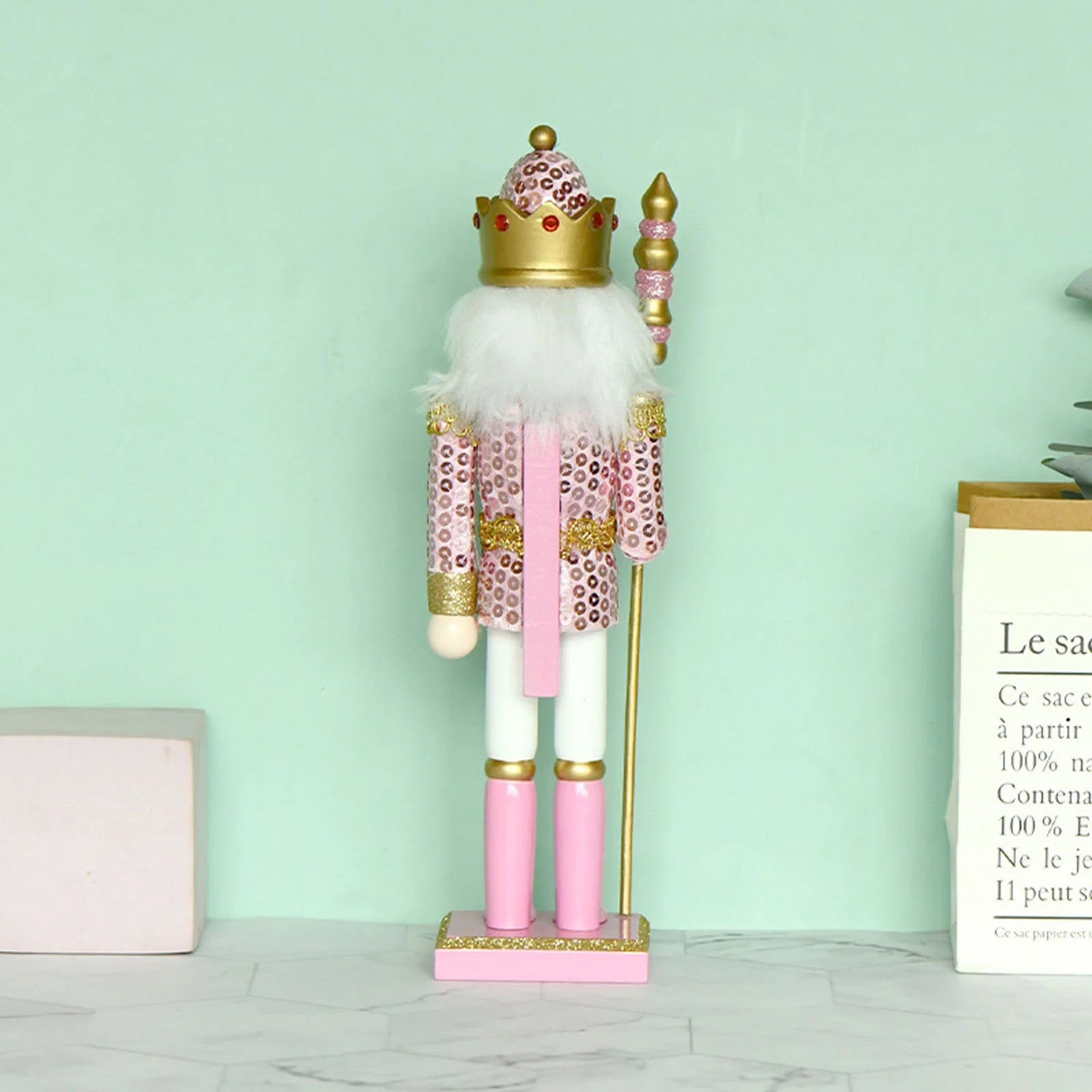 King Nutcracker Soldier Ornament Doll Z9077