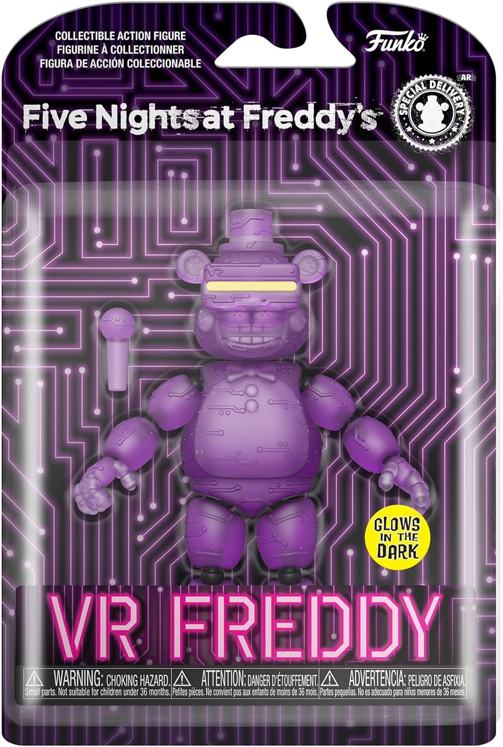 Five Nights at Freddy's Freddy Glow Action Figure N984