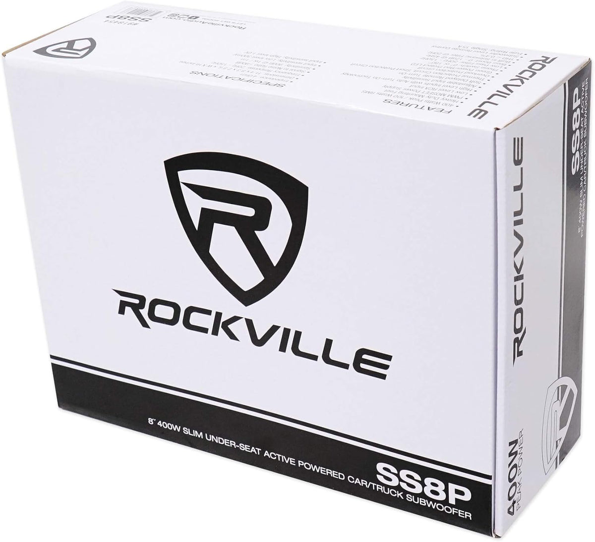 400 Watt Slim Powered Car Subwoofer B5464