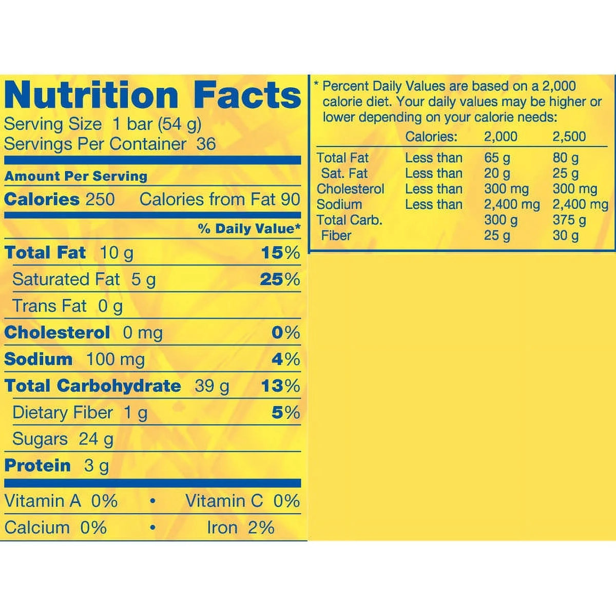36 Count 1.9 Oz Chocolate Candy B71247