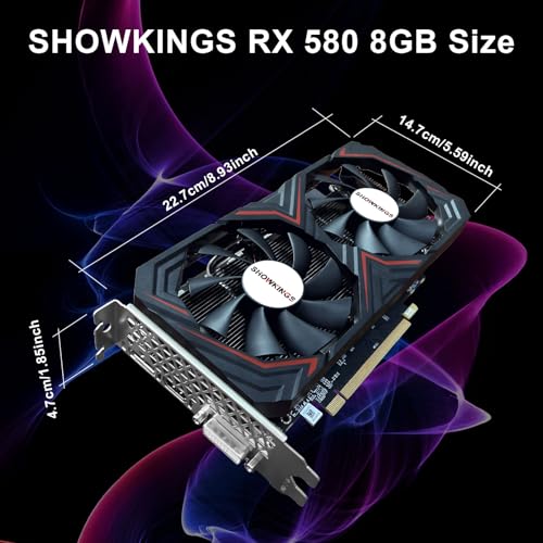 8GB GDDR5 Graphics Card with Dual Fan X33368