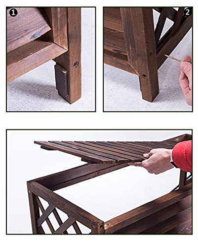 Solid Wood Air Conditioner Cover O87324