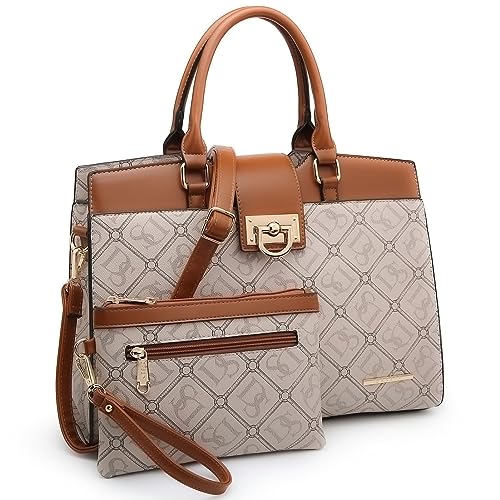 Large Monogram Tote Handbag 2pcs Set Y48913