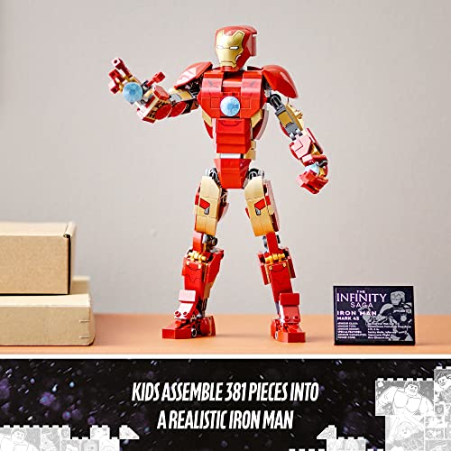 LEGO Marvel Iron Man Figure 76206 Collectible Buildable Toy P993