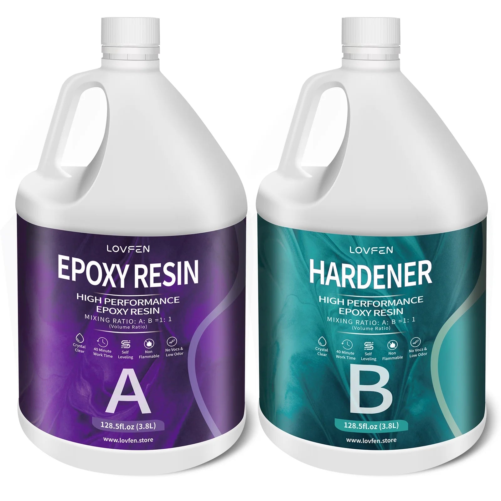 2 Gallon Crystal Clear Epoxy Resin J703496