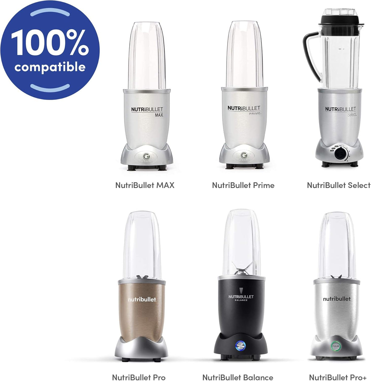13-Piece High-Speed Personal Blender System, Champagne P184354