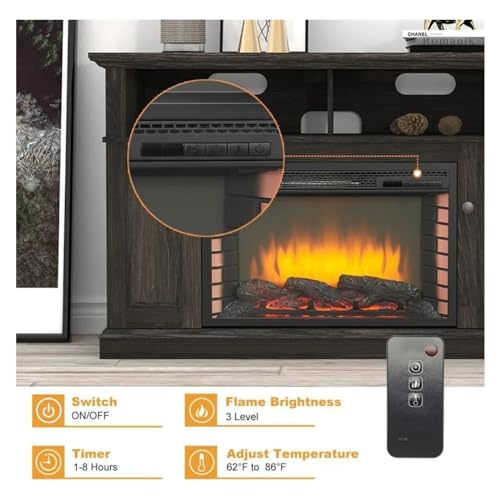 48 Inch Electric Fireplace Tv Cabinet D4228