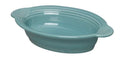Turquoise Small Oval Casserole Baker Dish E228630