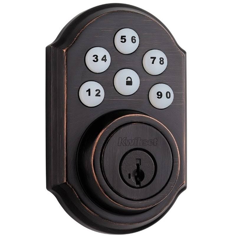 Bronze Electronic Touchpad Deadbolt C227