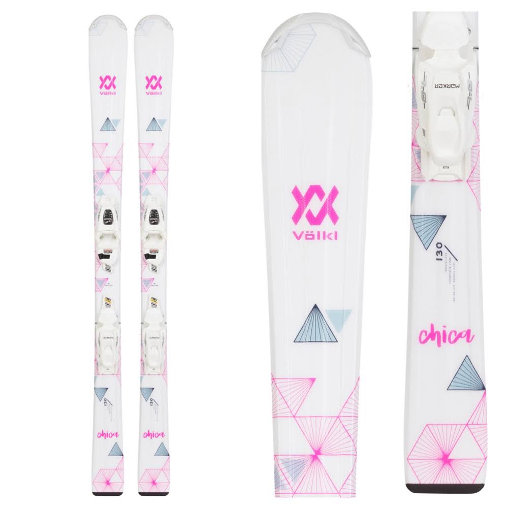 130 Kids Skis with Bindings I190