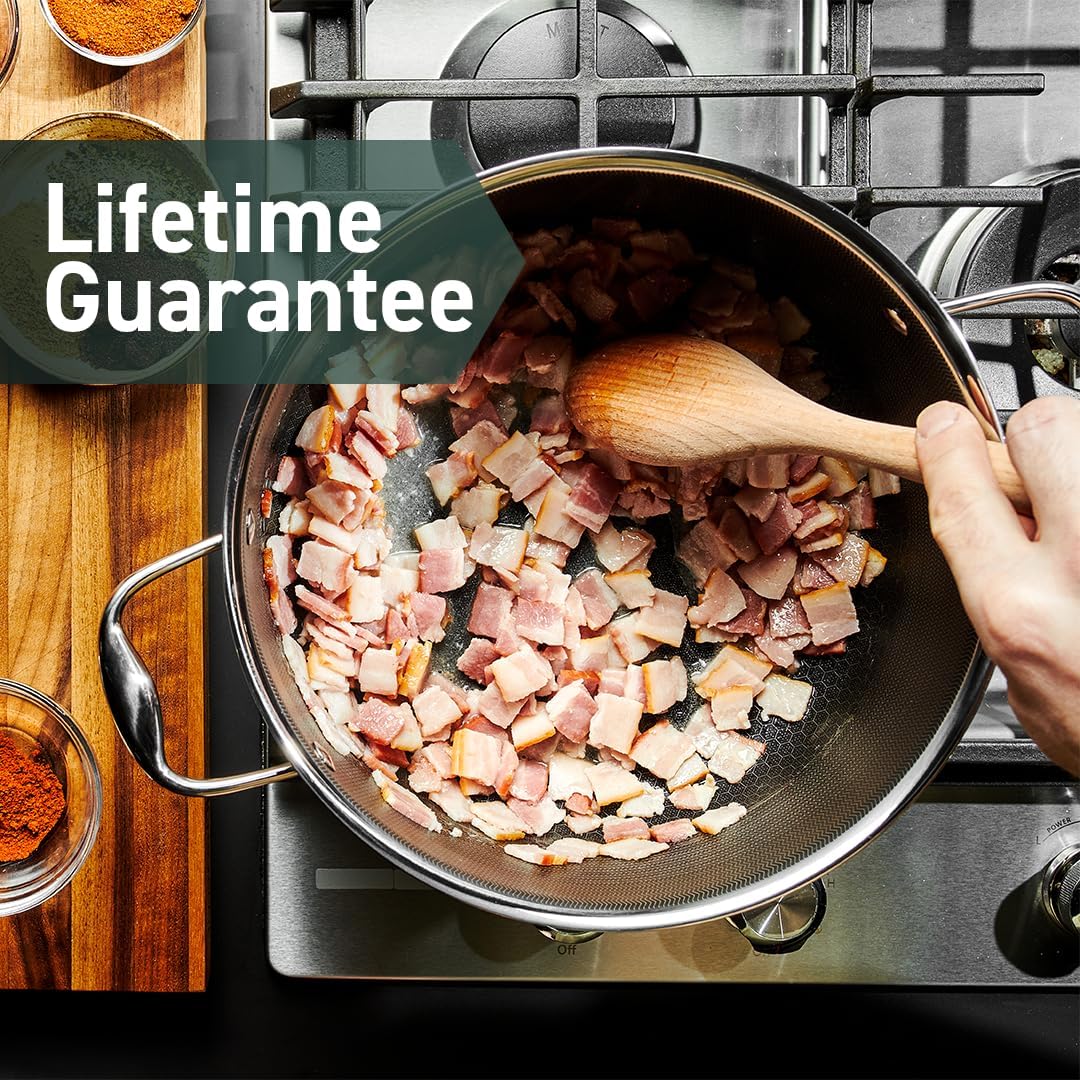 12 Piece Hybrid Stainless Steel Cookware Set N287691