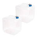 2 Pack 5.3 Gallon Collapsible Water Container with Spigot U86958