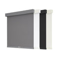 White 20" W x 72" H Cordless Blackout Roller Shades E493