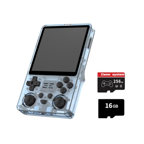 Transparent Black 4 Inch Handheld Retro Game Console X18293